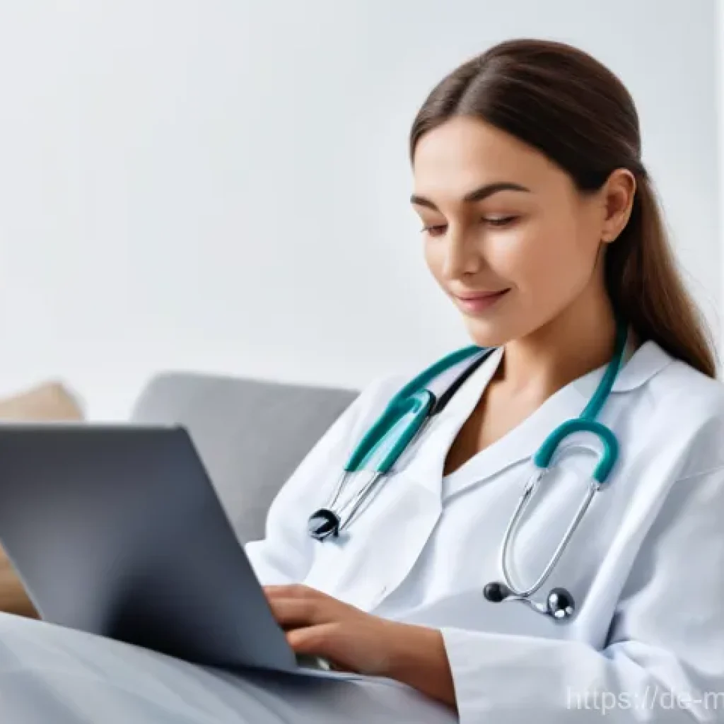 원격의료 서비스와 전통 의료의 차이점 - **Prompt for "Comfort and Convenience of Telemedicine"**
    "A candid, cozy scene capturing a young...